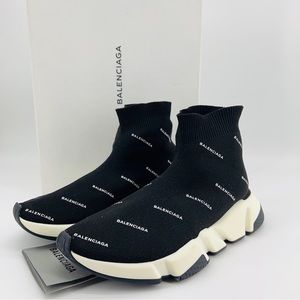 Balenciaga Women's Speed Knit High Top Sneakers